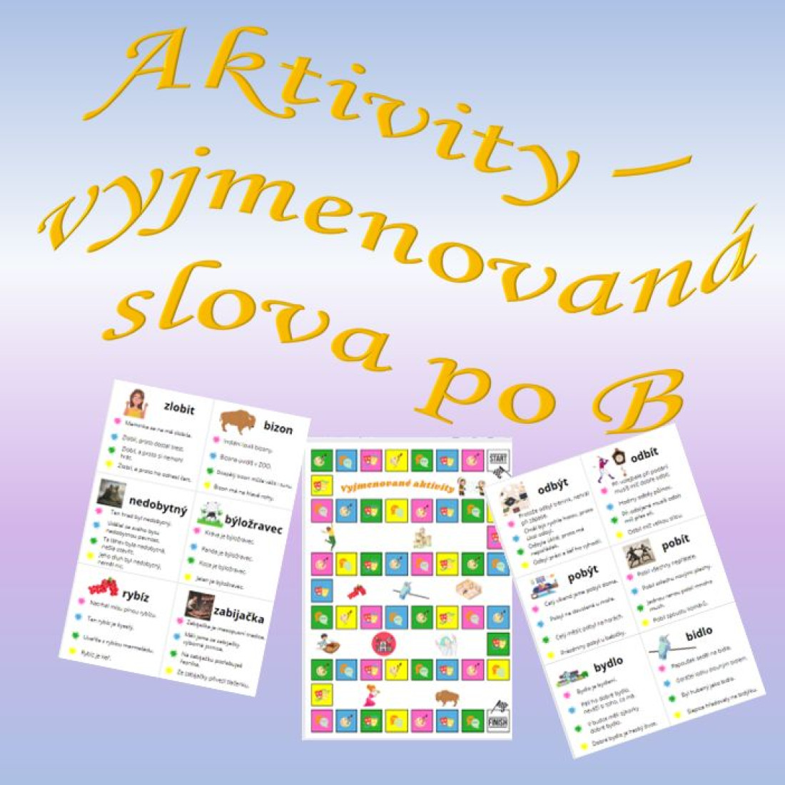 Produkt - Aktivity - Vyjmenovaná Slova Po B